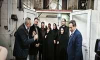 بازدیدمشاور وزیر جهاد کشاورزی در امور بانوان از شرکت فانوس طلایی