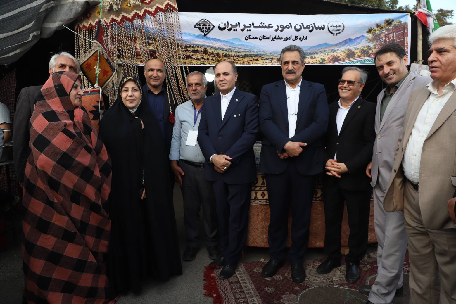 بازدید مشاور وزیر جهاد کشاورزی در امور زنان و خانواده از ششمین نمایشگاه توانمندی‌های روستایی و عشایری